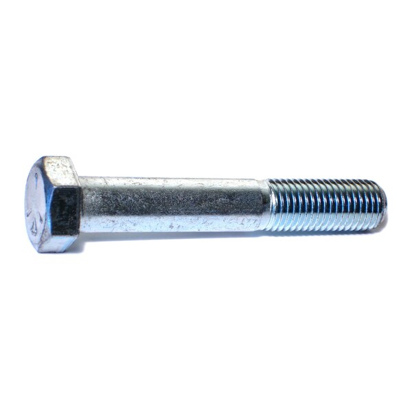 Midwest Fastener Grade 5, 7/8"-9 Hex Head Cap Screw, Zinc Plated Steel, 5-1/2 in L, 5 PK 53423 - main